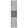 Armario de baño madera contrachapada gris Sonoma 30x30x130 cm de vidaXL, Muebles de baño - Ref: Foro24-815640, Precio: 71,74 ...