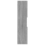 Armario de baño madera contrachapada gris Sonoma 30x30x130 cm de vidaXL, Muebles de baño - Ref: Foro24-815640, Precio: 71,74 ...