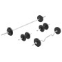 Barbell and weight set 30 kg by vidaXL, free weight - Ref: Foro24-93589, Price: 113,29 €, Discount: %