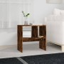 Smoked oak plywood side table 50x30x50 cm by vidaXL, Side tables - Ref: Foro24-815849, Price: 36,00 €, Discount: %