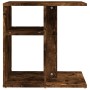 Smoked oak plywood side table 50x30x50 cm by vidaXL, Side tables - Ref: Foro24-815849, Price: 36,00 €, Discount: %