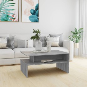 Engineered wood Sonoma gray coffee table 90x60x42.5 cm by vidaXL, Coffee table - Ref: Foro24-815856, Price: 72,99 €, Discount: %