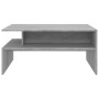 Mesa de centro madera de ingeniería gris Sonoma 90x60x42,5 cm de vidaXL, Mesas de centro - Ref: Foro24-815856, Precio: 72,41 ...