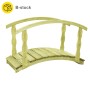 Puente de jardín B-Stock madera de pino impregnada 170x74x105cm de vidaXL, Puentes de jardín - Ref: Foro24-180175, Precio: 11...