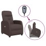 Dark Brown Fabric Liftable Massage Chair by vidaXL, Electric massage chairs - Ref: Foro24-3124798, Price: 378,99 €, Discount: %