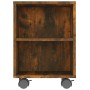 Smoked oak plywood TV cabinet 120x35x48 cm by vidaXL, TV Furniture - Ref: Foro24-815471, Price: 108,57 €, Discount: %