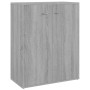 Sonoma graues Sperrholz-Sideboard 60x30x75 cm von vidaXL, Sideboards - Ref: Foro24-815379, Preis: 63,62 €, Rabatt: %