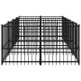 Steel outdoor kennel 7.51 m² by vidaXL, Dog kennels and fences - Ref: Foro24-3124581, Price: 717,61 €, Discount: %