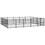 Outdoor steel dog kennel 18.82 m² by vidaXL, Dog kennels and fences - Ref: Foro24-3124627, Price: 589,25 €, Discount: %