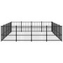 Outdoor steel dog kennel 18.82 m² by vidaXL, Dog kennels and fences - Ref: Foro24-3124627, Price: 589,25 €, Discount: %