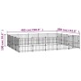 Outdoor steel dog kennel 18.82 m² by vidaXL, Dog kennels and fences - Ref: Foro24-3124627, Price: 589,25 €, Discount: %