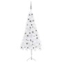 LED-Eck-Weihnachtsbaum und weiße PVC-Kugeln 210 cm von vidaXL, Weihnachtsbäume - Ref: Foro24-3077970, Preis: 49,65 €, Rabatt: %