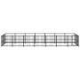 Steel outdoor kennel 13.14 m² by vidaXL, Dog kennels and fences - Ref: Foro24-3124603, Price: 586,99 €, Discount: %