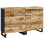 Aparadores 2 unidades madera de mango rugosa 60x33x75 cm de vidaXL, Aparadores - Ref: Foro24-3143635, Precio: 299,99 €, Descu...