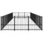 Steel outdoor kennel 28.23 m² by vidaXL, Dog kennels and fences - Ref: Foro24-3124623, Price: 890,44 €, Discount: %