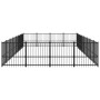 Steel outdoor kennel 30.11 m² by vidaXL, Dog kennels and fences - Ref: Foro24-3124630, Price: 823,99 €, Discount: %