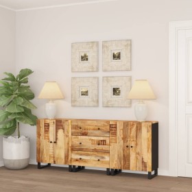 Rough Mango Wood 3-Piece Sideboard by vidaXL, Sideboards - Ref: Foro24-3143638, Price: 406,27 €, Discount: %