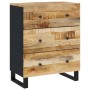 Aparador de 3 piezas de madera de mango rugosa de vidaXL, Aparadores - Ref: Foro24-3143638, Precio: 487,48 €, Descuento: %