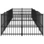 Outdoor steel dog kennel 11.26 m² by vidaXL, Dog kennels and fences - Ref: Foro24-3124665, Price: 742,14 €, Discount: %