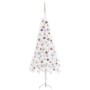 LED-Eck-Weihnachtsbaum und weiße PVC-Kugeln 180 cm von vidaXL, Weihnachtsbäume - Ref: Foro24-3077959, Preis: 63,23 €, Rabatt: %