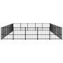 Outdoor steel dog kennel 37.64 m² by vidaXL, Dog kennels and fences - Ref: Foro24-3124638, Price: 885,76 €, Discount: %