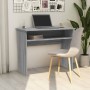 Gray Sonoma plywood desk 90x50x74 cm by vidaXL, Desks - Ref: Foro24-815463, Price: 50,19 €, Discount: %