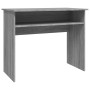 Escritorio de madera contrachapada gris Sonoma 90x50x74 cm de vidaXL, Escritorios - Ref: Foro24-815463, Precio: 51,99 €, Desc...