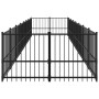 Outdoor steel dog kennel 15.02 m² by vidaXL, Dog kennels and fences - Ref: Foro24-3124604, Price: 652,64 €, Discount: %