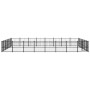 Steel outdoor kennel 45.16 m² by vidaXL, Dog kennels and fences - Ref: Foro24-3124645, Price: 953,43 €, Discount: %