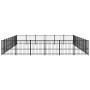 Steel outdoor kennel 45.16 m² by vidaXL, Dog kennels and fences - Ref: Foro24-3124645, Price: 953,43 €, Discount: %