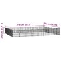 Steel outdoor kennel 45.16 m² by vidaXL, Dog kennels and fences - Ref: Foro24-3124645, Price: 953,43 €, Discount: %