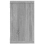 Cubic wall shelf 4 pcs gray Sonoma wood 80x15x26.5 cm by vidaXL, Shelves and shelves - Ref: Foro24-815919, Price: 54,26 €, Di...