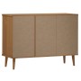 MOLD Sideboard aus massivem braunem Kiefernholz 113x40x80 cm von vidaXL, Sideboards - Ref: Foro24-350513, Preis: 145,16 €, Ra...