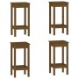 5-piece bar set solid honey brown pine wood by vidaXL, Furniture sets for kitchens and dining rooms - Ref: Foro24-3124740, Pr...