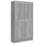 Sonoma-graues Sperrholzregal 82,5 x 30,5 x 150 cm von vidaXL, Bücherregale und Regale - Ref: Foro24-815613, Preis: 136,02 €, ...