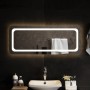 Espejo de baño con LED 100x40 cm de vidaXL, Espejos - Ref: Foro24-151791, Precio: 73,02 €, Descuento: %