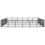 Steel outdoor kennel 33.87 m² by vidaXL, Dog kennels and fences - Ref: Foro24-3124643, Price: 827,45 €, Discount: %