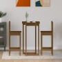 3-piece bar set solid honey brown pine wood by vidaXL, Furniture sets for kitchens and dining rooms - Ref: Foro24-3124735, Pr...