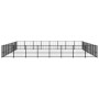 Steel outdoor kennel 67.74 m² by vidaXL, Dog kennels and fences - Ref: Foro24-3124657, Price: 1,00 €, Discount: %