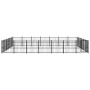 Outdoor steel dog kennel 39.52 m² by vidaXL, Dog kennels and fences - Ref: Foro24-3124644, Price: 885,99 €, Discount: %