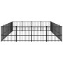 Steel outdoor kennel 22.58 m² by vidaXL, Dog kennels and fences - Ref: Foro24-3124628, Price: 652,64 €, Discount: %