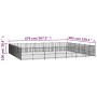 Outdoor steel dog kennel 39.52 m² by vidaXL, Dog kennels and fences - Ref: Foro24-3124644, Price: 885,99 €, Discount: %