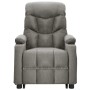 Liftable massage chair light gray fabric by vidaXL, Electric massage chairs - Ref: Foro24-3110122, Price: 336,36 €, Discount: %