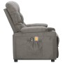 Sillón de masaje elevable tela gris claro de vidaXL, Sillones de masaje eléctricos - Ref: Foro24-3110122, Precio: 336,36 €, D...