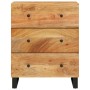 Aparador 2 uds madera maciza de acacia 60x33x75 cm de vidaXL, Aparadores - Ref: Foro24-3143636, Precio: 345,02 €, Descuento: %