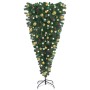 Árbol de Navidad artificial invertido con luces y bolas 180 cm de vidaXL, Arboles de navidad - Ref: Foro24-3078016, Precio: 5...