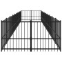 Outdoor steel dog kennel 18.77 m² by vidaXL, Dog kennels and fences - Ref: Foro24-3124606, Price: 823,99 €, Discount: %