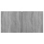 Muebles para TV colgantes 2 uds madera gris Sonoma 60x30x30 cm de vidaXL, Muebles TV - Ref: Foro24-815871, Precio: 73,99 €, D...