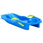 Blue polypropylene sled with brakes 87x40x18 cm by vidaXL, Sleighs - Ref: Foro24-93713, Price: 36,36 €, Discount: %