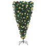 Inverted artificial Christmas tree with lights and balls 120 cm by vidaXL, Christmas trees - Ref: Foro24-3078014, Price: 44,7...